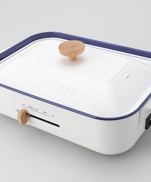 212 KITCHEN STORE(トゥワントゥキッチンストア)の「コンパクトホットプレート ホーローホワイト <BRUNO ブルーノ>(キッチン家電・レディース・その他・00)」の11枚目の写真