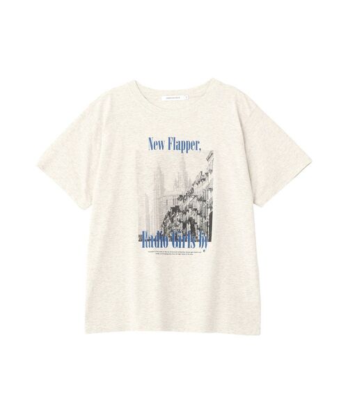 AMERICAN HOLIC（アメリカンホリック）の「フォトプリント半袖Tシャツ（Tシャツ/カットソー・レディース・オフホワイト/チャコールグレー/ホワイト系その他・M/L）」の16枚目の写真