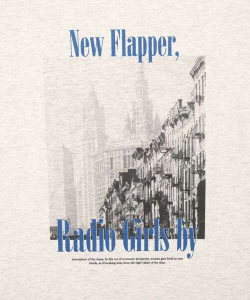 AMERICAN HOLIC（アメリカンホリック）の「フォトプリント半袖Tシャツ（Tシャツ/カットソー・レディース・オフホワイト/チャコールグレー/ホワイト系その他・M/L）」の21枚目の写真