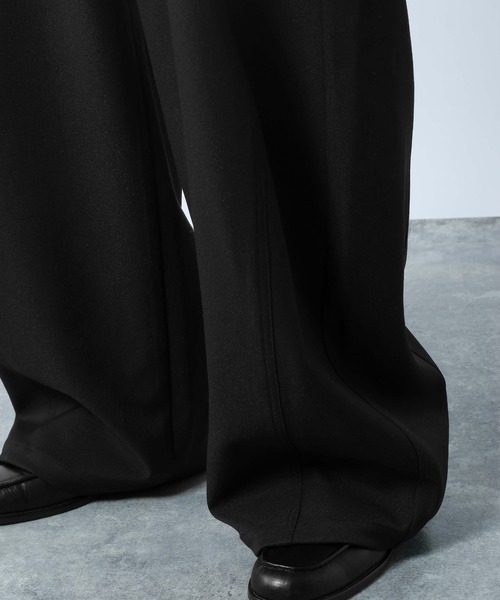 RAGEBLUE（レイジブルー）の「Super Curve Seam Barrel Pants/スーパーカーブシームツイルバレルパンツ（スラックス・メンズ・ブラック/ホワイト・SMALL/LARGE/MEDIUM）」の9枚目の写真