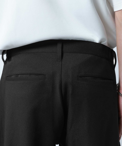 RAGEBLUE（レイジブルー）の「Super Curve Seam Barrel Pants/スーパーカーブシームツイルバレルパンツ（スラックス・メンズ・ブラック/ホワイト・SMALL/LARGE/MEDIUM）」の13枚目の写真