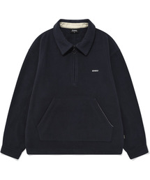 COVERNAT（カバーナット）の「フリースハーフジップネイビー（その他アウター）」
