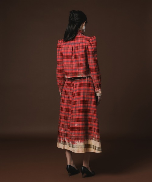 NON TOKYO(ノントーキョー)の「NON TOKYO/ノントーキョー/チェックブリーチシャツ(シャツ/ブラウス・レディース・ブルー/レッド・F)」の8枚目の写真