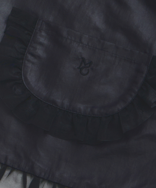 MOIREMOA（モアレモア）の「Lustre Shirring Bag-Black（ショルダーバッグ・レディース・その他・FREE）」の4枚目の写真