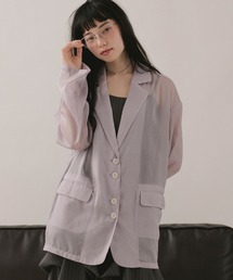 ロワンニュイ loin nuit ジャケットセット 中古・古着通販】loin nuit (ロワンニュイ) frill layered design