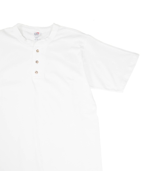 CalCru(カルクルー)の「【UT207】【Cal Cru/カルクルー】3BUTTON 7.2oz HENLEY T-SHIRTS(Tシャツ/カットソー・メンズ・ブラック/ホワイト・LARGE/X-LARGE)」の8枚目の写真
