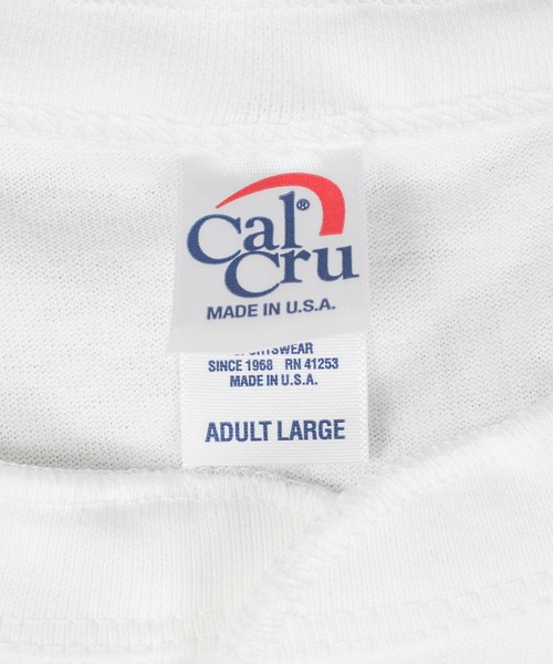 CalCru(カルクルー)の「【UT207】【Cal Cru/カルクルー】3BUTTON 7.2oz HENLEY T-SHIRTS(Tシャツ/カットソー・メンズ・ブラック/ホワイト・LARGE/X-LARGE)」の6枚目の写真