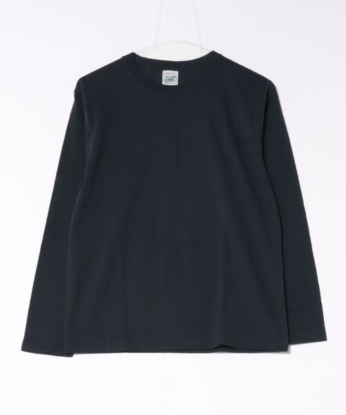 TONE SELECT WEAR（トーンセレクトウェア）の「CROSS&STITCH(クロスアンドステッチ) 6.2oz オープンエンド マックスウェイト ロングスリーブTシャツ リブ無し (OE1210)（Tシャツ/カットソー・メンズ・ホワイト/グレー/ネイビー/ブラック・SMALL/X-LARGE/MEDIUM/LARGE）」の4枚目の写真