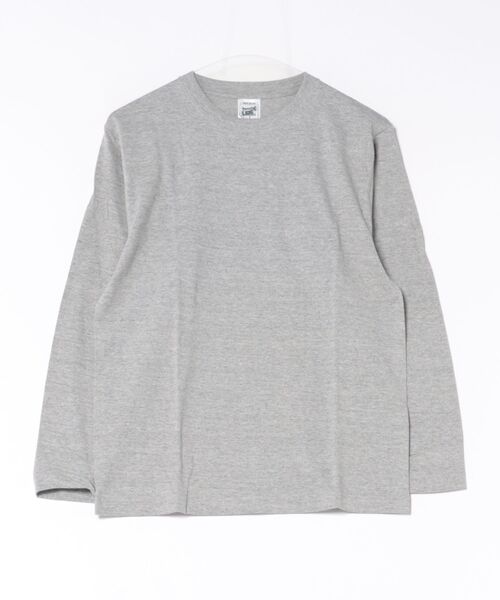 TONE SELECT WEAR（トーンセレクトウェア）の「CROSS&STITCH(クロスアンドステッチ) 6.2oz オープンエンド マックスウェイト ロングスリーブTシャツ リブ無し (OE1210)（Tシャツ/カットソー・メンズ・ホワイト/グレー/ネイビー/ブラック・SMALL/X-LARGE/MEDIUM/LARGE）」の3枚目の写真