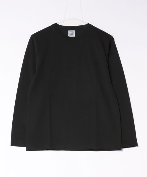 TONE SELECT WEAR（トーンセレクトウェア）の「CROSS&STITCH(クロスアンドステッチ) 6.2oz オープンエンド マックスウェイト ロングスリーブTシャツ リブ無し (OE1210)（Tシャツ/カットソー・メンズ・ホワイト/グレー/ネイビー/ブラック・SMALL/X-LARGE/MEDIUM/LARGE）」の2枚目の写真