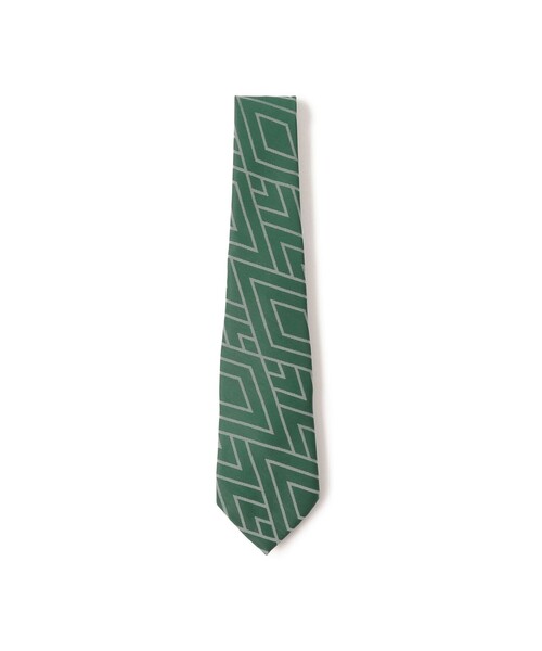 BEAMS PLUS(ビームスプラス)の「Diamond PatternTie(ネクタイ・メンズ・グリーン/ネイビー・ONE SIZE)」の1枚目の写真