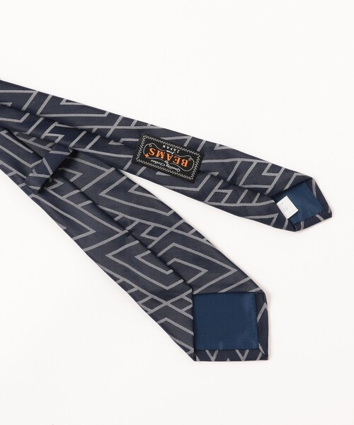 BEAMS PLUS(ビームスプラス)の「Diamond PatternTie(ネクタイ・メンズ・グリーン/ネイビー・ONE SIZE)」の3枚目の写真