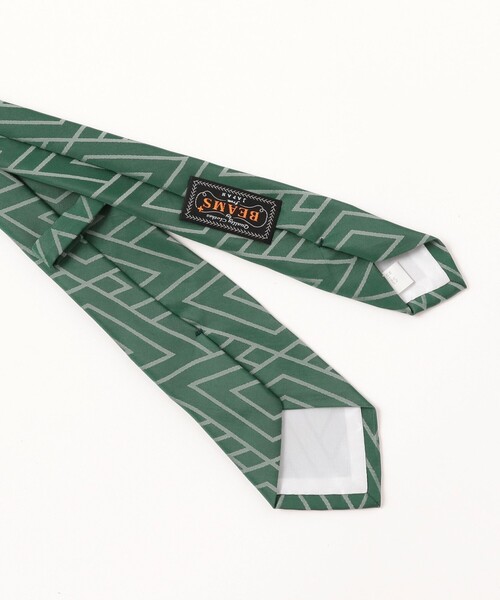 BEAMS PLUS(ビームスプラス)の「Diamond PatternTie(ネクタイ・メンズ・グリーン/ネイビー・ONE SIZE)」の6枚目の写真