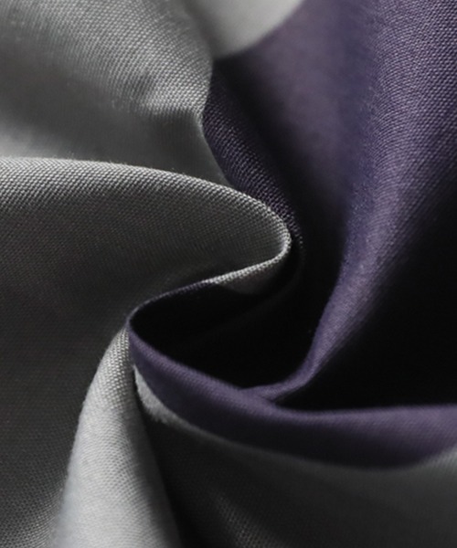 antiqua(アンティカ)の「ドルマン風 綿100 ドット柄 シャツ(シャツ/ブラウス・レディース・ブラック/グレー・ONESIZE)」の12枚目の写真