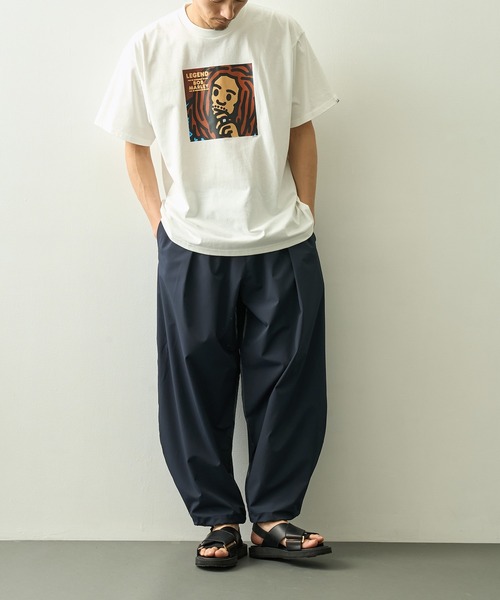 CITY COUNTRY CITY(シティーカントリーシティー)の「【CITY COUNTRY CITY/シティカントリーシティ】CITY COUNTRY CITY x BOB MARLEY_COTTON T-SHIRT_LEGEND(Tシャツ/カットソー・メンズ・ホワイト/ブラック・M/L)」の6枚目の写真