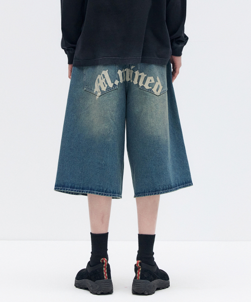 MAISON MINED(メゾンミネド)の「BACK-POINT BERMUDA PANTS BLUE(その他パンツ・メンズ・その他・SMALL/MEDIUM/LARGE)」の8枚目の写真