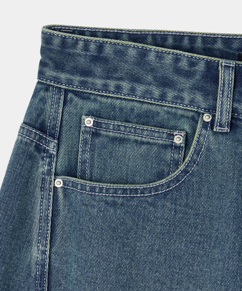 MAISON MINED(メゾンミネド)の「BACK-POINT BERMUDA PANTS BLUE(その他パンツ・メンズ・その他・SMALL/MEDIUM/LARGE)」の12枚目の写真