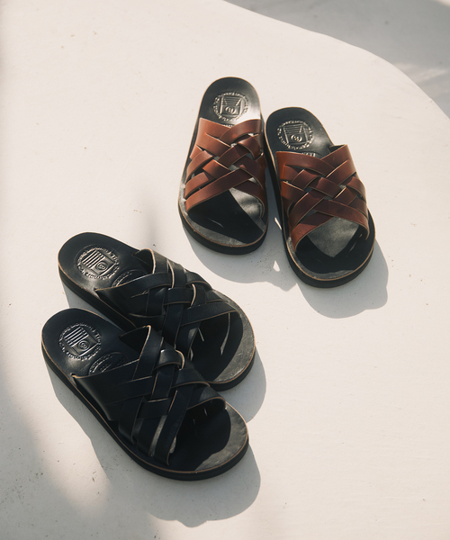 THE SANDALMAN（サンダルマン）の「THE SANDALMAN / サンダルマン 別注 クロムエクセル ウィーブ（サンダル・メンズ・ブラウン/ブラック・90/80/70）」の8枚目の写真