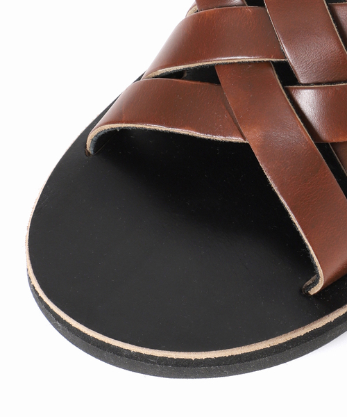 THE SANDALMAN（サンダルマン）の「THE SANDALMAN / サンダルマン 別注 クロムエクセル ウィーブ（サンダル・メンズ・ブラウン/ブラック・90/80/70）」の19枚目の写真