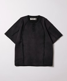 Sourcream | 【Sourcream】針抜きヘンリースイッチングS/STEE(Tシャツ/カットソー)