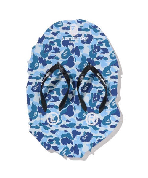 A BATHING APE(アベイシングエイプ)の「ABC CAMO BEACH SANDALS(サンダル・メンズ・ブルー/グリーン・SMALL/LARGE/MEDIUM)」の2枚目の写真