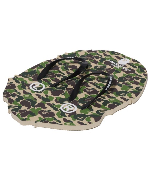A BATHING APE(アベイシングエイプ)の「ABC CAMO BEACH SANDALS(サンダル・メンズ・ブルー/グリーン・SMALL/LARGE/MEDIUM)」の7枚目の写真