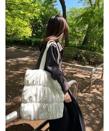 emmi | eco emmiロゴパデットトートバッグ(トートバッグ)