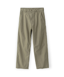 BROWNYARD（ブラウンヤード）の「フレンチワークパンツ、オリーブグレー（その他パンツ）」