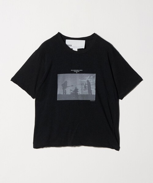 TICCA(ティッカ)の「<TICCA>バンド プリント Tシャツ(Tシャツ/カットソー・レディース・ダークグレー/ホワイト/レッド・FREE)」の16枚目の写真