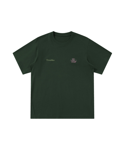 BUTTON SEOUL(ボタンソウル)の「クラウドドリフトテックエアショートスリーブ (4カラー)(Tシャツ/カットソー・メンズ・アイボリー/ブラック/チャコール/グリーン・X-LARGE/SMALL/MEDIUM/LARGE)」の4枚目の写真