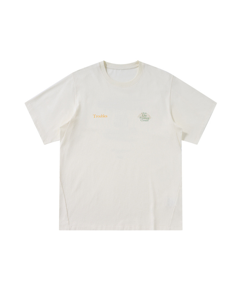 BUTTON SEOUL(ボタンソウル)の「クラウドドリフトテックエアショートスリーブ (4カラー)(Tシャツ/カットソー・メンズ・アイボリー/ブラック/チャコール/グリーン・X-LARGE/SMALL/MEDIUM/LARGE)」の1枚目の写真
