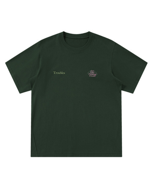 BUTTON SEOUL(ボタンソウル)の「クラウドドリフトテックエアショートスリーブ (4カラー)(Tシャツ/カットソー・メンズ・アイボリー/ブラック/チャコール/グリーン・X-LARGE/SMALL/MEDIUM/LARGE)」の6枚目の写真