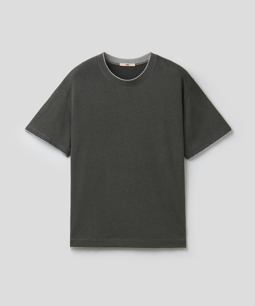 MMIC(エムエムアイシー)の「STILLCUT TEE (CHARCOAL)(Tシャツ/カットソー・メンズ・その他・LARGE/MEDIUM)」の1枚目の写真