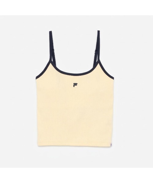 FILA(フィラ)の「RIB CAMISOLE / リブキャミソール(キャミソール・レディース・オフホワイト/ライトグリーン/ピンク・M/L/XL)」の7枚目の写真