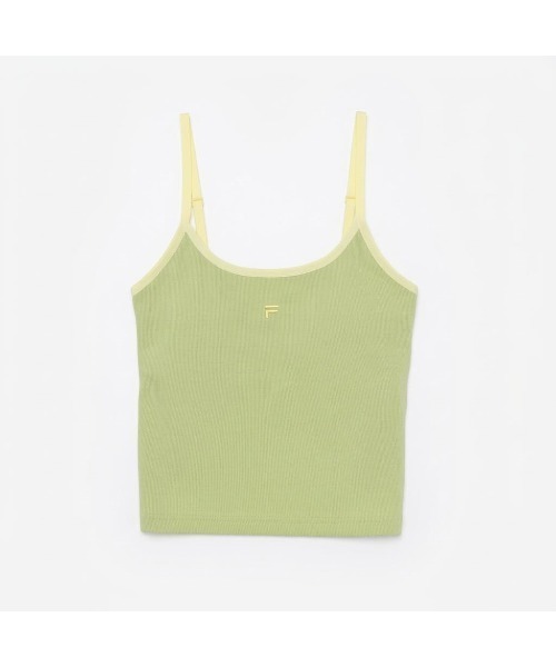 FILA(フィラ)の「RIB CAMISOLE / リブキャミソール(キャミソール・レディース・オフホワイト/ライトグリーン/ピンク・M/L/XL)」の9枚目の写真