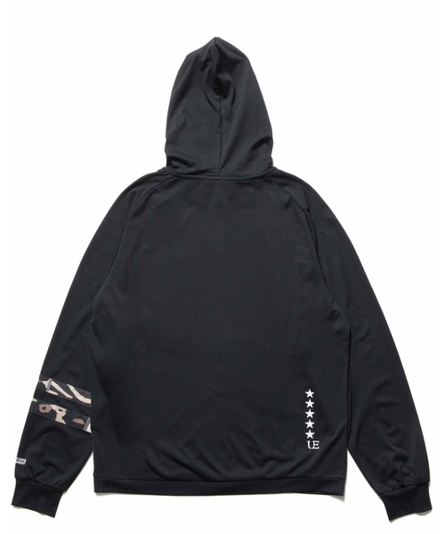 uniform experiment(ユニフォームエクスペリメント)の「HURLEY AMPHIBIOUS PHANTOM RASH GUARD ZIP HOODIE(パーカー・メンズ・ブラック・4/3/2/1/5)」の3枚目の写真