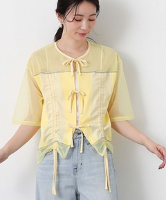 Lace Docking Satin Camisole/レースドッキングサテンキャミソール