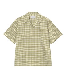 Carhartt WIP/カーハートダブリューアイピー 半袖 シャツ チェック柄 ショートスリーブカンダーシャツ S/S Kander Shirt I036194