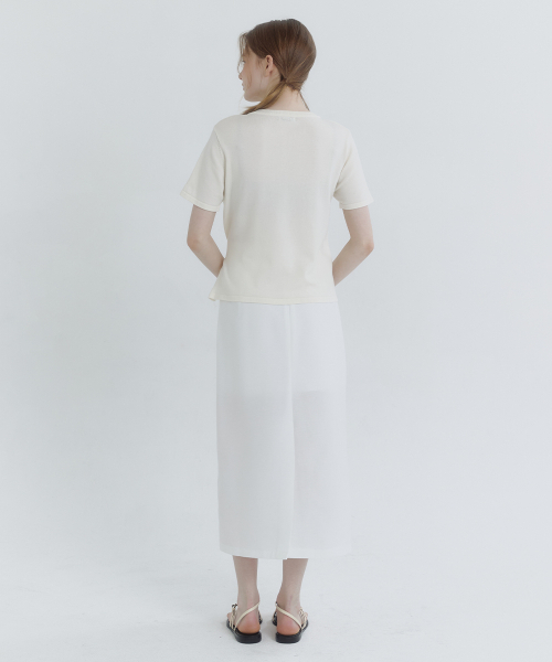 MICANE(ミケーネ)の「アベリオラストラップカーディガン(カーディガン/ボレロ・レディース・ブラック/クリーム・SMALL/MEDIUM/LARGE/X-LARGE)」の6枚目の写真