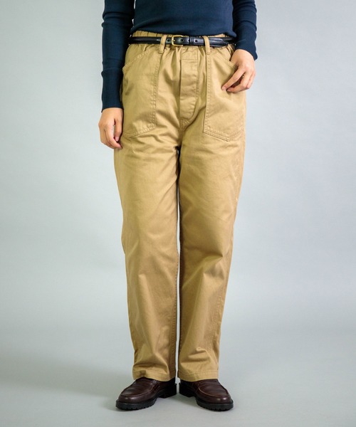 OMNIGOD（オムニゴッド）の「[OMNIGOD womens / オムニゴッド] ウエポン PWイージーパンツ（その他パンツ・レディース・ベージュ/オリーブ/グレー・0/1）」の2枚目の写真