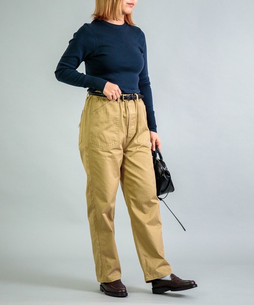 OMNIGOD（オムニゴッド）の「[OMNIGOD womens / オムニゴッド] ウエポン PWイージーパンツ（その他パンツ・レディース・ベージュ/オリーブ/グレー・0/1）」の11枚目の写真