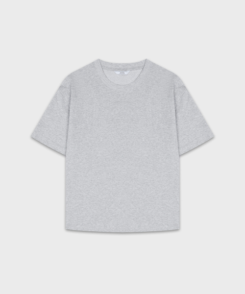 JUAN HOMME(ジュアンオム)の「クロップフィットコンパクトハーフスリーブ(メランジグレー)(Tシャツ/カットソー・メンズ・その他・SMALL/MEDIUM/LARGE)」の4枚目の写真