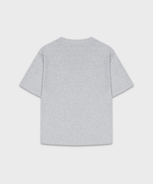 JUAN HOMME(ジュアンオム)の「クロップフィットコンパクトハーフスリーブ(メランジグレー)(Tシャツ/カットソー・メンズ・その他・SMALL/MEDIUM/LARGE)」の3枚目の写真