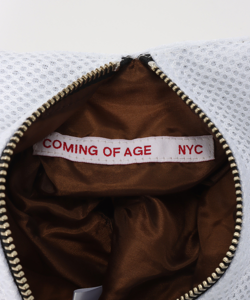 CITYSHOP(シティーショップ)の「COMING OF AGE LADY STRAP BAG #1003L:ミニバッグ(クラッチバッグ・レディース・ホワイト・FREE)」の11枚目の写真