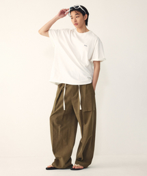 STUDIO TOMBOY（スタジオトムボーイ）の「[メンズ] ストリングワンタックポケットパンツ_オリーブ 9156231185（その他パンツ）」