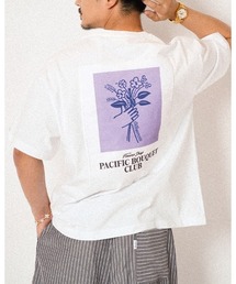 #Re:room | ブーケバックプリントカラーTシャツ(Tシャツ/カットソー)