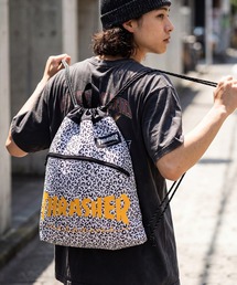 THRASHER（スラッシャー）の「【THRASHER/スラッシャー】レオパード フロントポケット ナップサック（バックパック/リュック）」
