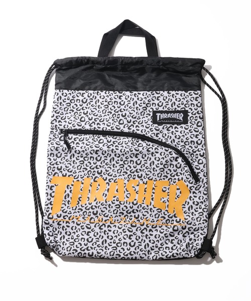 THRASHER(スラッシャー)の「【THRASHER/スラッシャー】レオパード フロントポケット ナップサック(バックパック/リュック・メンズ・ベージュ系その他2/ベージュ系その他/ピンク系その他2/ピンク系その他/ホワイト系その他2/ホワイト系その他・FREE)」の12枚目の写真
