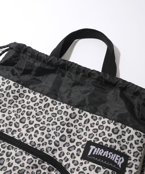 THRASHER(スラッシャー)の「【THRASHER/スラッシャー】レオパード フロントポケット ナップサック(バックパック/リュック・メンズ・ベージュ系その他2/ベージュ系その他/ピンク系その他2/ピンク系その他/ホワイト系その他2/ホワイト系その他・FREE)」の22枚目の写真