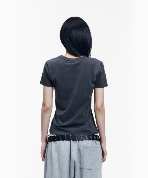 AAKAM(アーカム)の「Razor Cross Half Top (Charcoal)(Tシャツ/カットソー・レディース・その他・2/1/3)」の16枚目の写真